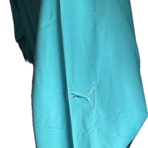 Puma Aqua Blue Windbreaker Jacket - Picture 6 of 16